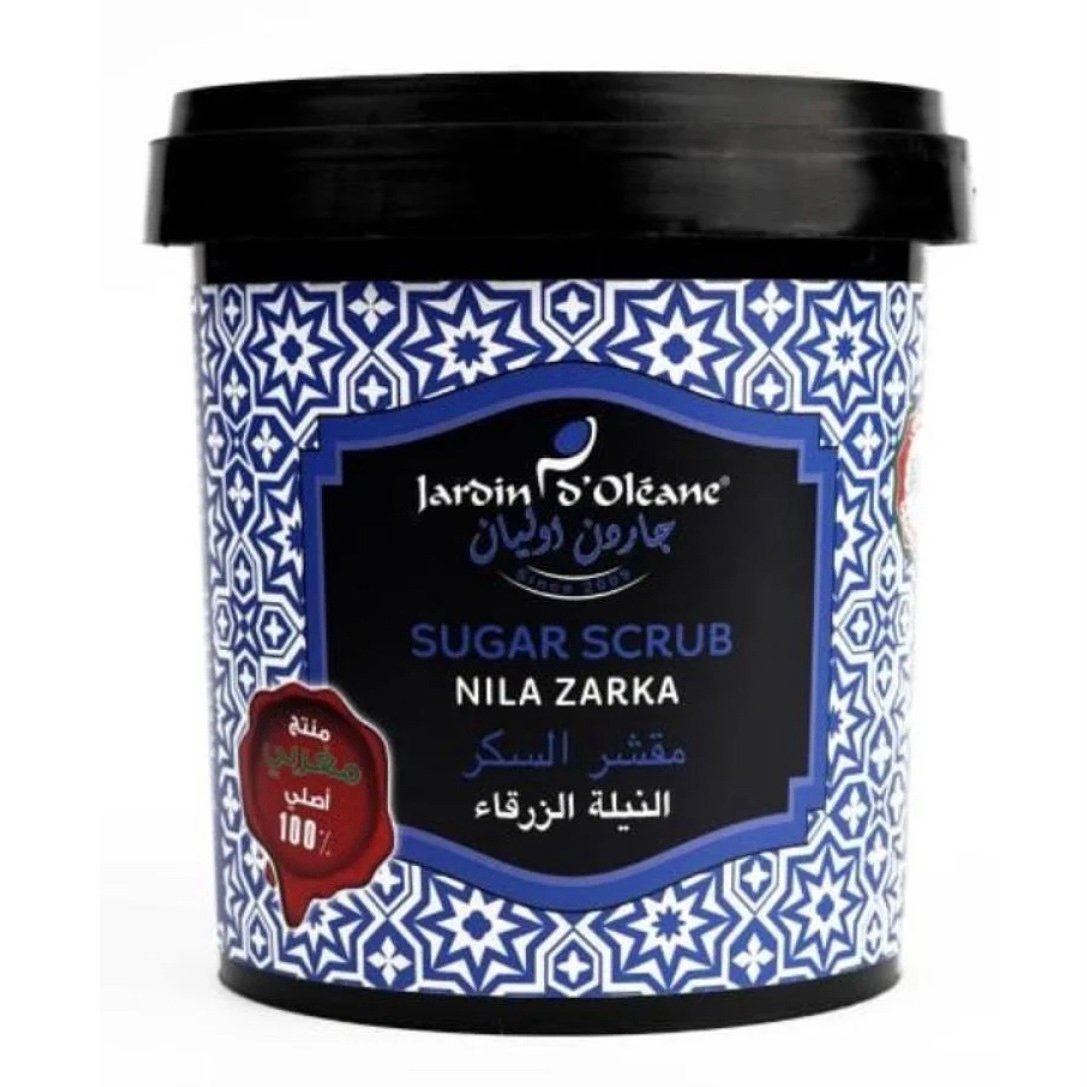 img_7283-2 JARDIN D’ OLEANE- 600g مقشر السكر زيت الارغان و النيلة الزرقاء من جاردن اوليان - الصورة 1