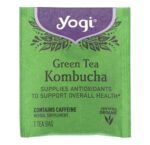 ⁦YOGI- KOMBUCHA شاي الكومبوتشا الأخضر من يوغي للصحة العامة – 16 كيس شاي – 32 غرامًا⁩ - الصورة ⁦3⁩