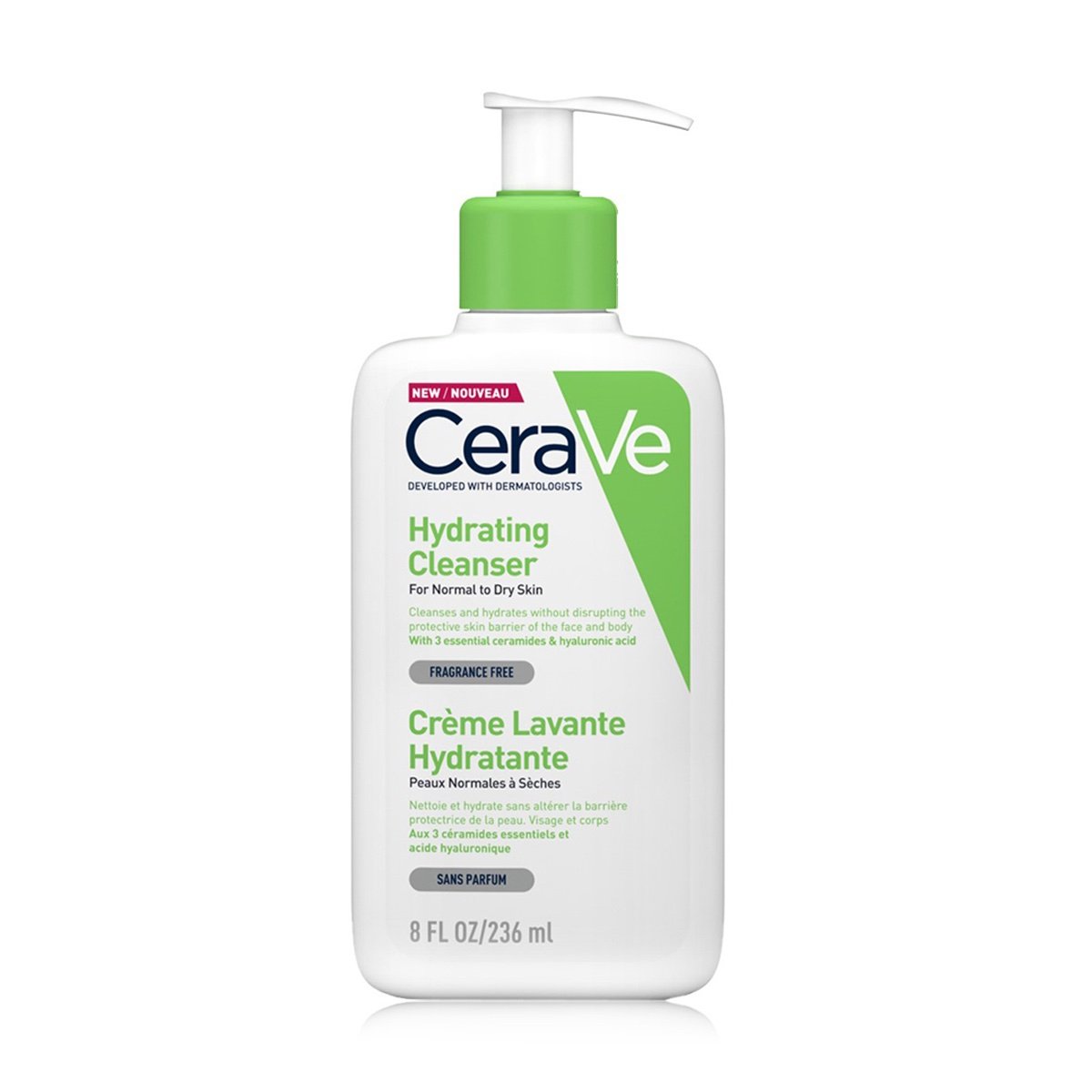 img_5352 CERAVE - 236ml غسول سيرافي للبشرة العادية و الجافة - الصورة 1