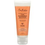 SHEA MOISTURE - 21g سموثي شيا مويستشر لتعزيز تجعيد الشعر مع بروتين الحرير وزيت النيم وجوز الهند والكركديه