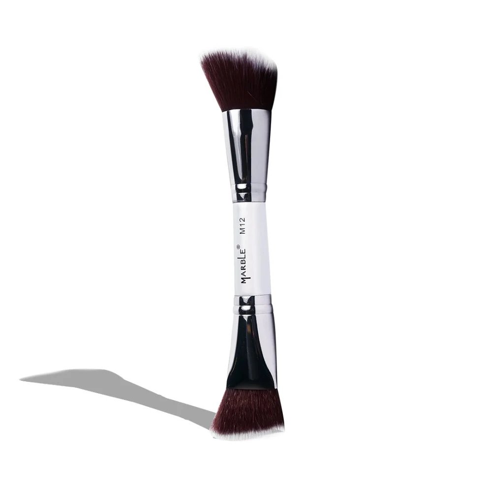 img_7257 MARBLE MAKE UP BRUSH فرشة ماربل M12 - الصورة 1