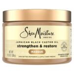 SHEA MOISTURE- 326g ماسك الشعر شيا مويستر بزيت الخروع