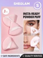 ⁦SHEGLAM- 3pcs قطن مثلثه شيجلام⁩ - الصورة ⁦4⁩