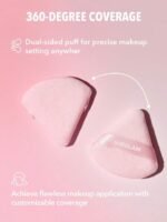 ⁦SHEGLAM- 3pcs قطن مثلثه شيجلام⁩ - الصورة ⁦3⁩