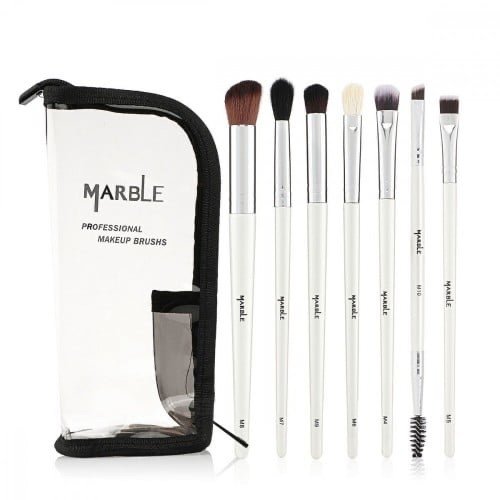 img_2300 MARBLE- مجموعة فرش فاخرة من ماربل مكونة من 7 قطع مع حقيبة - الصورة 1