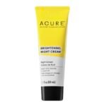 ACURE- كريم التفتيح الليلي من أكور، 1.7 أونصة سائلة (50 مل)