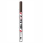 MAYBELLINE- قلم حواجب 2 في 1 وجل لإغلاق العيون من ميبيلين (بني غامق)