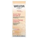 ⁦WELEDA- ويليدا ماما، زيت تدليك علامات التمدد، مستخلصات اللوز، 3.4 أونصة سائلة (100 مل)⁩ - الصورة ⁦2⁩