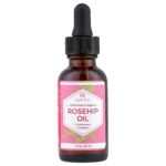 LEVENS ROSHIP OIL-  يفين روز زيت ثمر الورد النقي والعضوي 100%، 1 أونصة سائلة (30 مل)