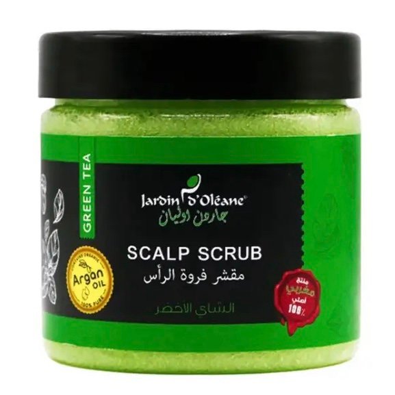 img_7309 JARDIN OLEANE-180g مقشر فروة الرأس بالشاي الأخضر من جاردين أوليان - الصورة 1