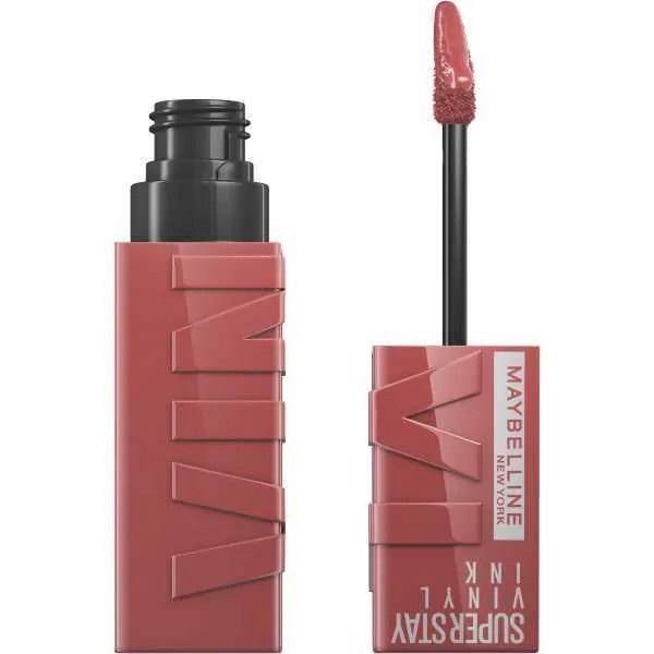 img_6164 MAYBELLINE- أحمر شفاه سائل سوبر ستاي فينيل إنك من مايبيلين، رقم 35 تشيكي - الصورة 1
