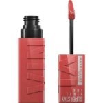MAYBELLINE- أحمر شفاه سائل سوبر ستاي فينيل إنك من مايبيلين، 15 بيتشي