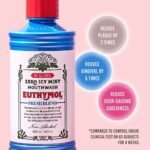 ⁦EUTHYMOL- غسول الفم يوثيمول بنكهة النعناع المثلج خالي من الكحول 500 مل⁩ - الصورة ⁦3⁩