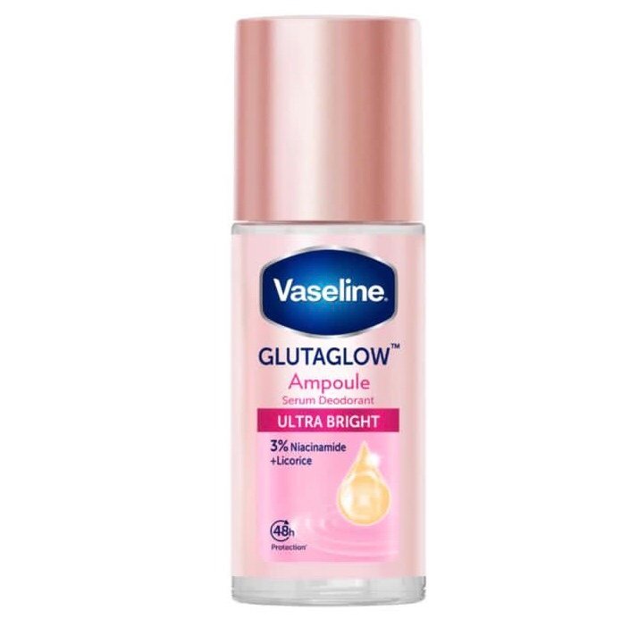 img_6845 VASELINE- فازلين جلوتا فازلين جلوتا جلو ألترا برايت أمبول سيروم مزيل العرق رول أون 45 مل - الصورة 1