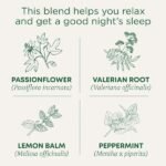 ⁦TRADITIONAL MEDICINALS- شاي نايت نايت إكسترا العضوي من تراديشنال ميديسينالز، بنكهة بلسم الليمون والناردين المخزني، خالٍ من الكافيين – 16 كيس شاي مغلّف – 0.85 أونصة / 24 غرامًا⁩ - الصورة ⁦3⁩