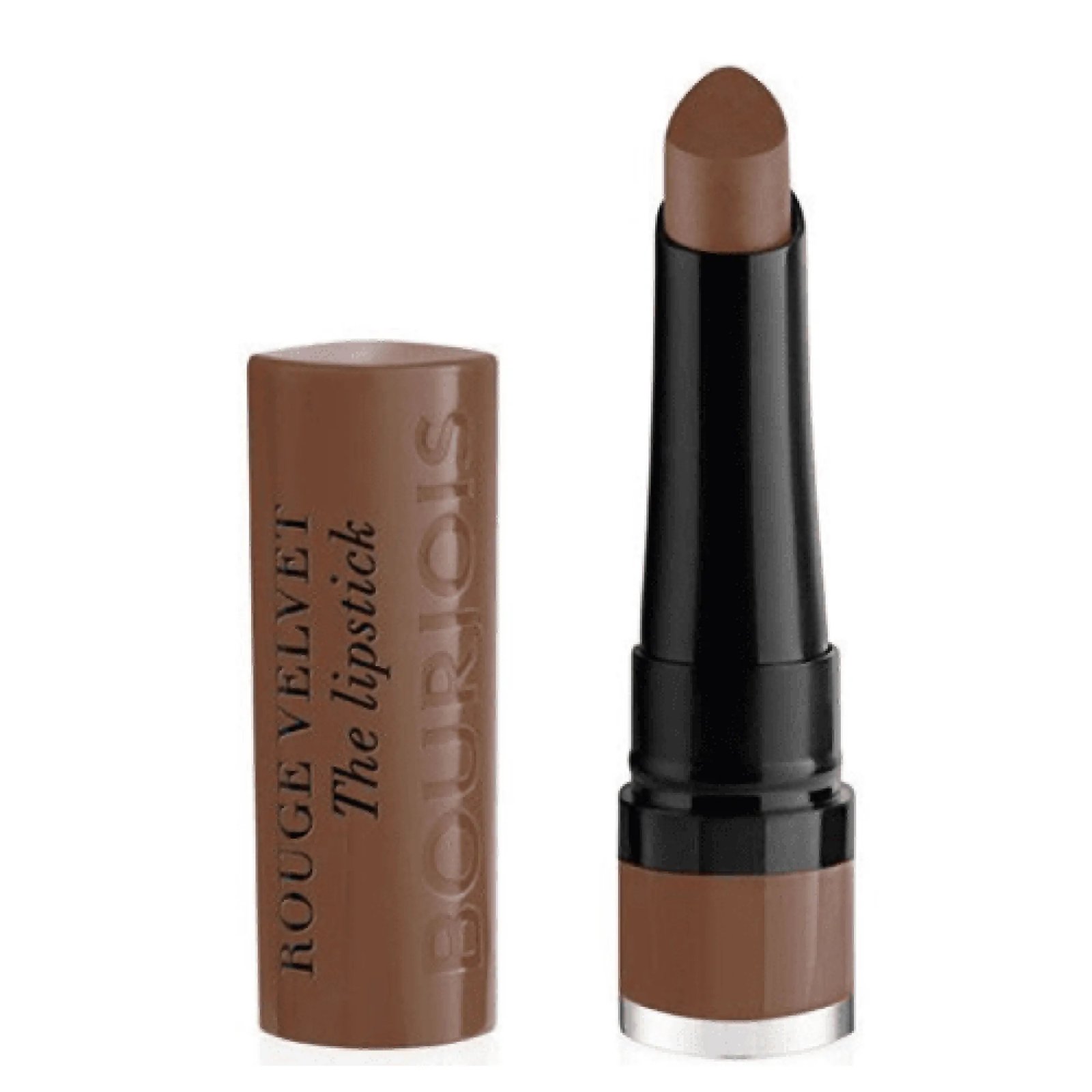 img_7646 BOURJOIS- 23 TAUPE OF PARIS 2.4g أحمر الشفاه بورجوا روج فيلفيت - الصورة 1