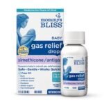 MOMMYS BLISS- قطرات سيميثيكون من ماميز بليس لتخفيف الغازات عند حديثي الولادة والأطفال الأكبر سنًا، 30 مل