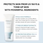⁦SKIN1004 CENTELLA- سيروم مائي مناسب للشمس بخلاصة سنتيلا مدغشقر بعامل حماية من الشمس 50+ - 50 مل⁩ - الصورة ⁦3⁩