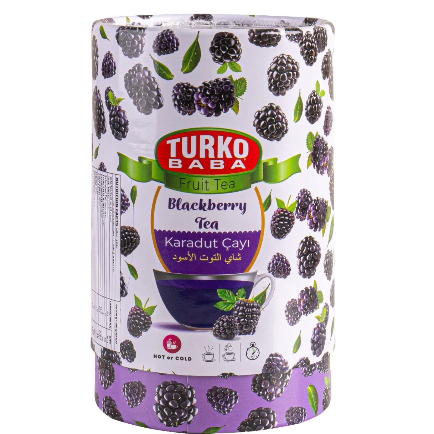 img_9740 TURKO BABA- توركو بابا شاي توت أسود 200 جرام - الصورة 1