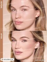 ⁦SHEGLAM- 5.2ml برونزر سائل مطفي من شيجلام صن بيم (GOLDEN SUN)⁩ - الصورة ⁦2⁩