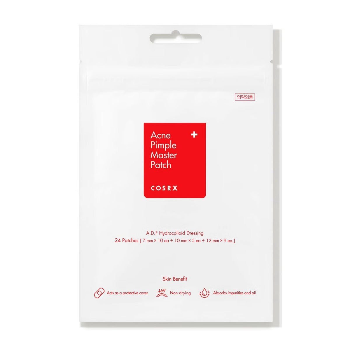4a82ad91-88aa-413f-bb85-e7f711e02f5e COSRX 24patches-كوسركس - رقعة علاج حب الشباب والبثور الرئيسية - الصورة 1