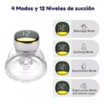 ⁦WEARABLE ELECTRIC BREAST PUMP-مضخة الثدي الكهربائية MY-373 بدون استخدام اليدين للأطفال⁩ - الصورة ⁦4⁩