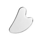 GUA SHA- أداة تدليك الوجه غوا شا المصنوعة من الفولاذ المقاوم للصدأ