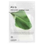 ABIB- قناع تجميلي خفيف الحموضة، بخلاصة أوراق القلب، قناع ورقي واحد، 30 مل (1.01 أونصة سائلة)