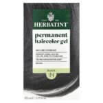 HERBATINT- جل صبغة الشعر الدائمة هيرباتينت، رقم 1N، أسود، 5.75 أونصة سائلة (170 مل)