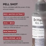 ⁦DR. MELAXIN- أمبولة دكتور ميلاكسين بيل شوت المقشرة بالأرز الأسود ٨٠ مل⁩ - الصورة ⁦5⁩