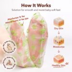 ⁦PUREDERM-قناع تقشير القدمين من بيوريديرم 1pair⁩ - الصورة ⁦4⁩