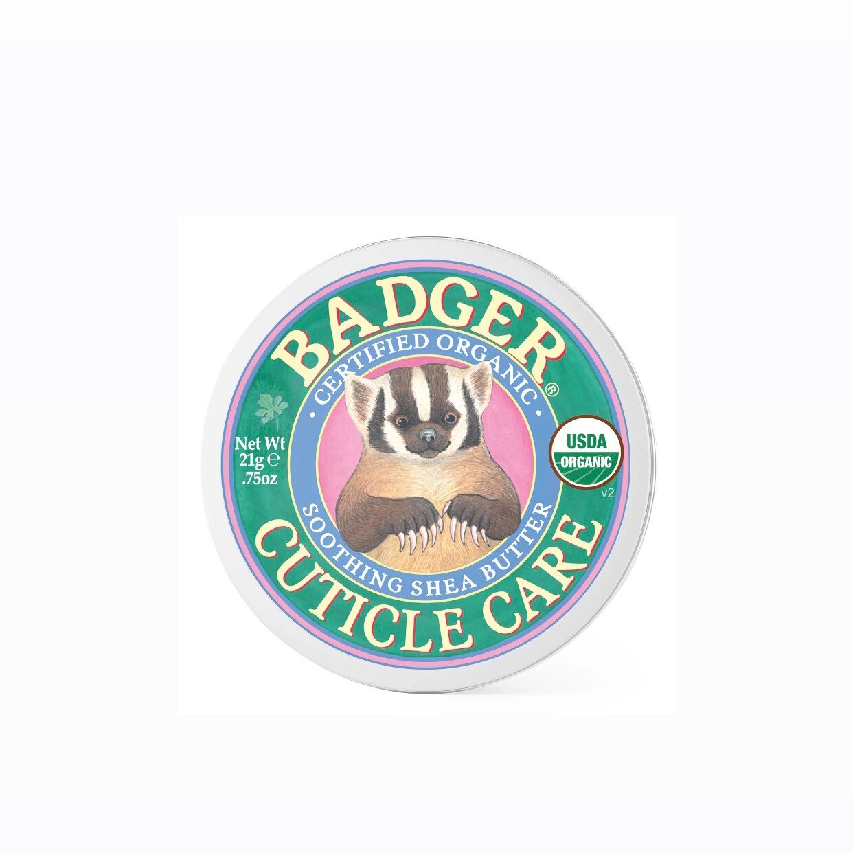 b6a81786-5185-4fac-b460-8d5a6727c349 BADGER- زبدة الشيا العضوية للعناية بالجلد المحيط بالأظافر من بادجر، 21 جرامًا - الصورة 1