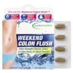 WEEKEND COLON FLUSH- التغذية التطبيقية منظف القولون في عطلة نهاية الأسبوع®️، 16 قرصًا