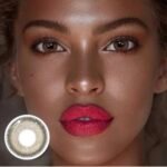 ⁦FRESHLADY- 14.2 القطر ADDICT BROWN عدسة⁩ - الصورة ⁦2⁩