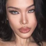 FRESHLADY- 14.2 القطر GRAY عدسة