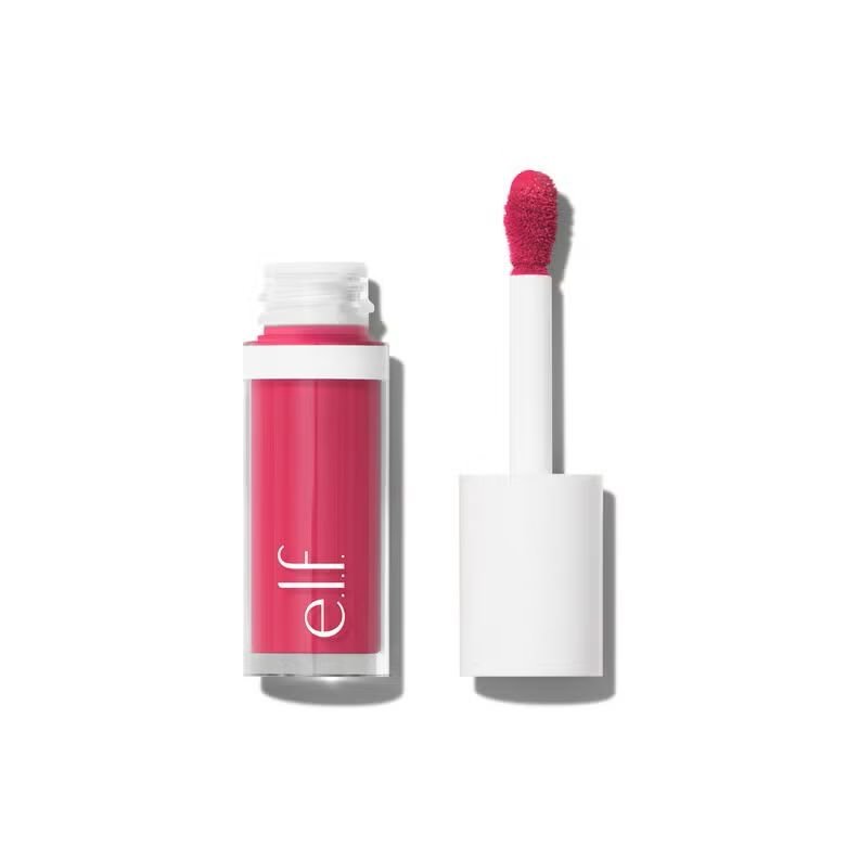 6ca398e8-0174-4cc4-b200-6e497cfa09a9 ELF-COMIN’ IN HOT PINK أحمر خدود سائل مموه من إلف، 4 مل - الصورة 1