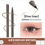 ⁦JUDYDOLL- 03 MEDIUM BROWN ‎محدد عيون سائل مقاوم للماء من جودي دول سليم⁩ - الصورة ⁦2⁩