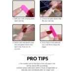 ⁦NAILS- 24PCS أظافر صناعية⁩ - الصورة ⁦3⁩