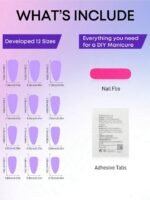 ⁦NAILS- 24PCS أظافر صناعية⁩ - الصورة ⁦3⁩