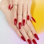 NAILS- 24PCS أظافر صناعية