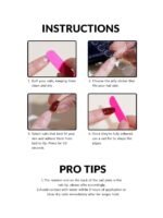 ⁦NAILS- 24PCS أظافر صناعية⁩ - الصورة ⁦4⁩