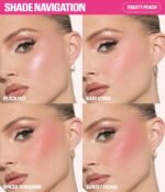 ⁦HUDA BEAUTY- TOASTY PEACH 7.5g باليت أحمر الخدود والهايلايتر من هدى بيوتي، بتأثير فلتر التمويه⁩ - الصورة ⁦5⁩