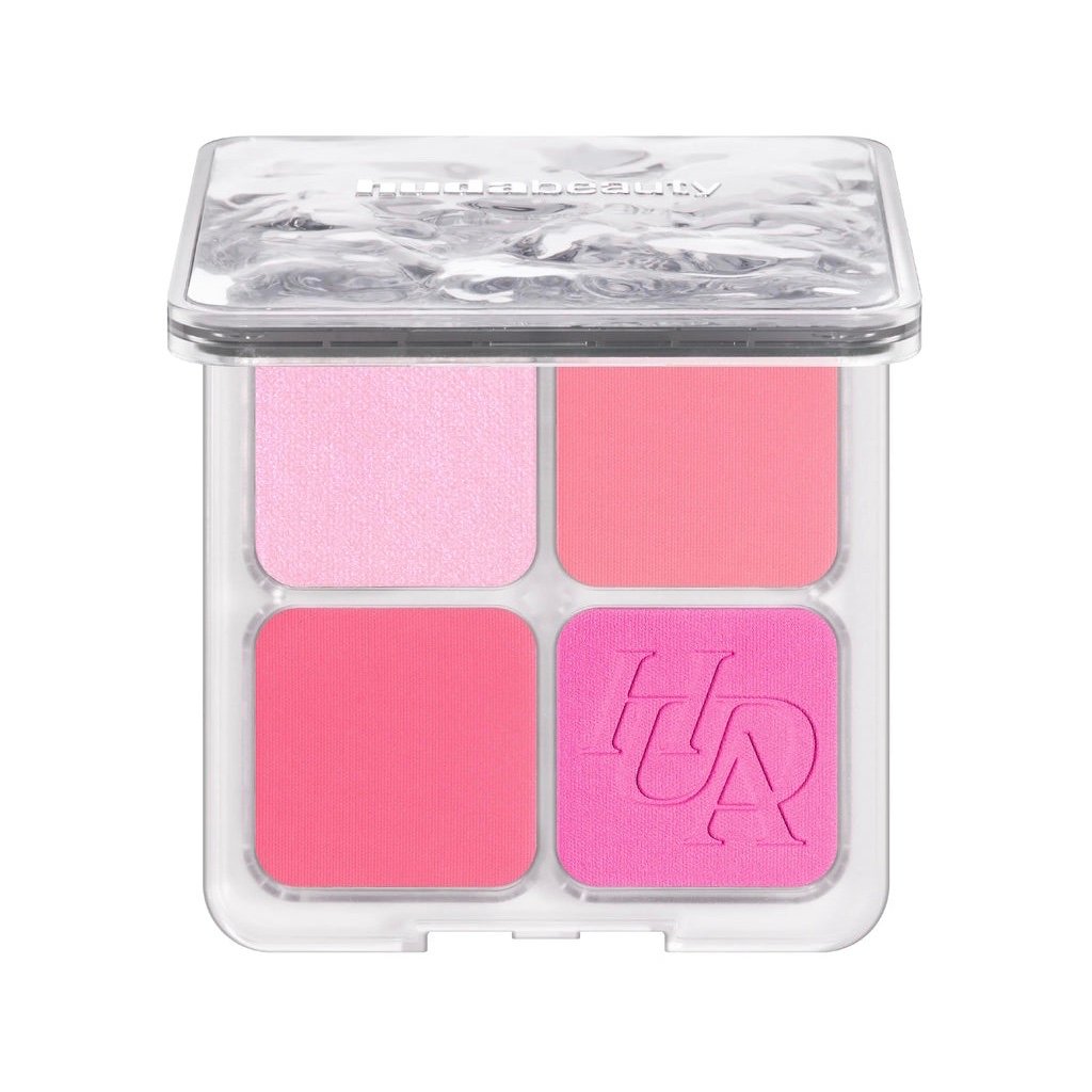 img_9631 HUDA BEAUTY- BABY PINK 7.5g باليت أحمر الخدود والهايلايتر من هدى بيوتي، بتأثير فلتر التمويه - الصورة 1