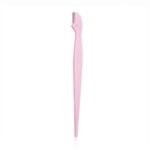 PINK FACE&EYEBROW RAZOR- ماكينة حلاقة الوجه والحواجب بمقبض طويل وشفرة أمان