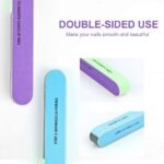 ⁦NAIL BUFFER- مبرد أظافر، أداة تلميع فن الأظافر بسبع طرق، 7 خطوات للتلميع⁩ - الصورة ⁦2⁩