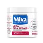 MIXA-كريم ميكسا يوريا سيكا ريبير+ المرطب والمرمم للبشرة الجافة، للوجه والجسم واليدين – 400 مل