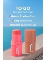 ⁦FLORMAR-برونزر كريمي مرطب بلمسة نهائية طبيعية(02 BISCUIT)4.5g⁩ - الصورة ⁦4⁩