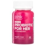 PINK EMPOWER-بروبيوتيك وردي للنساء + توت بري، 50 كبسولة