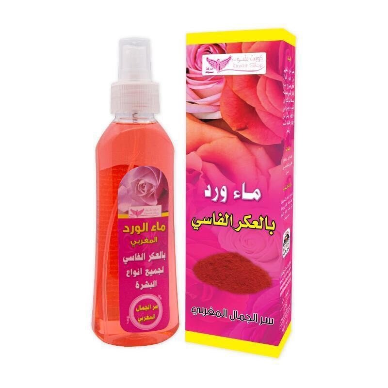 31ebfe67-a27d-4217-a545-027971bdc352 KUWAIT SHOP- 200mL ماء الورد مع العكر الفاسي - الصورة 1