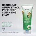 ⁦ANUA-رغوة التنظيف العميق للمسام "هارت ليف كويرسيتينول" (Heartleaf Quercetinol™️)، 5.07 أونصة سائلة150ml.⁩ - الصورة ⁦7⁩
